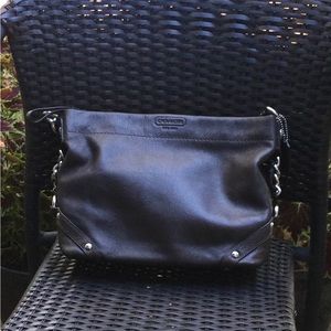 NWT COACH brown buttery leather handbag with gorgeous silky lining. Very classy!
